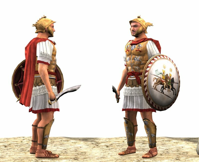 Europa Barbarorum II - превью моделей генералов и офицеров